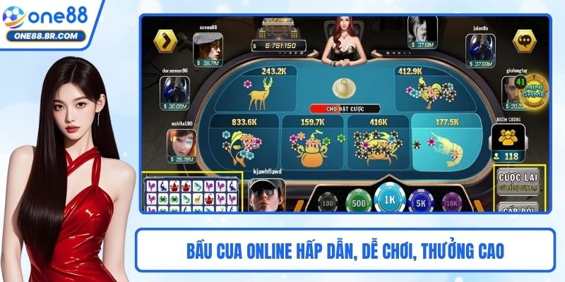 Bầu Cua Online Hấp Dẫn, Dễ Chơi, Thưởng Cao Cho Người Mới